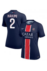 Fotbalové Dres Paris Saint-Germain Achraf Hakimi #2 Dámské Domácí Oblečení 2024-25 Krátký Rukáv